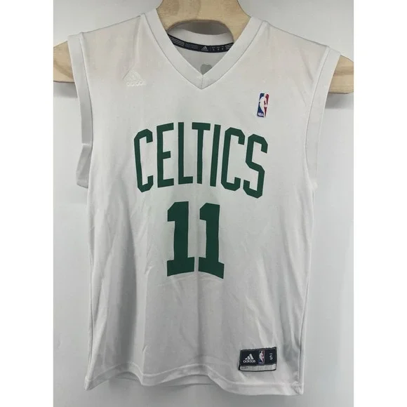 Adidas Boston Celtics Kyrie Irving Jersey Printed 11 Mens Small - Picture 1 of 6